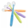Papu Baby 4 Cucharas De Silicón Con Estuche Papubaby Colores