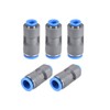 sourcing map Straight Push to Connector Reducer Fitting 12mm to