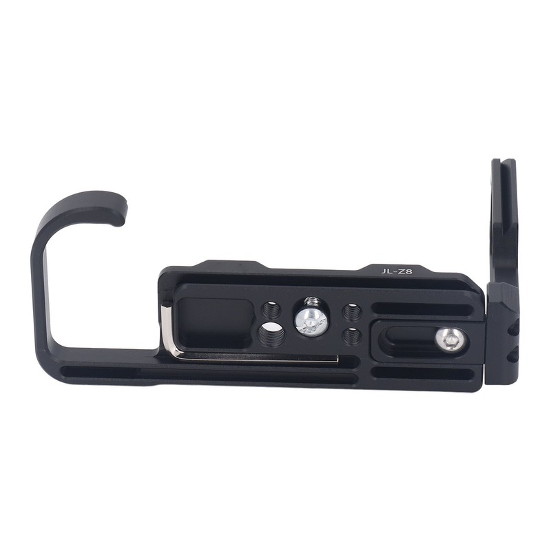 L Bracket Quick Release Plate Aluminum Skeleton Design 1/4 Inch