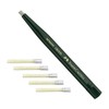 Faber-Castell 180300 Rotary Pen with Glass Eraser, Barrel Colour: Green