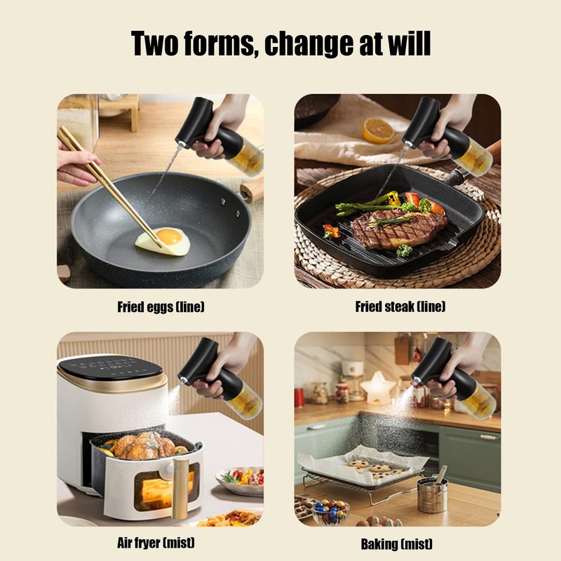 Olive Oil Sprayer,Edible Oil Dispenser for Kitchen | Mister Dispenser