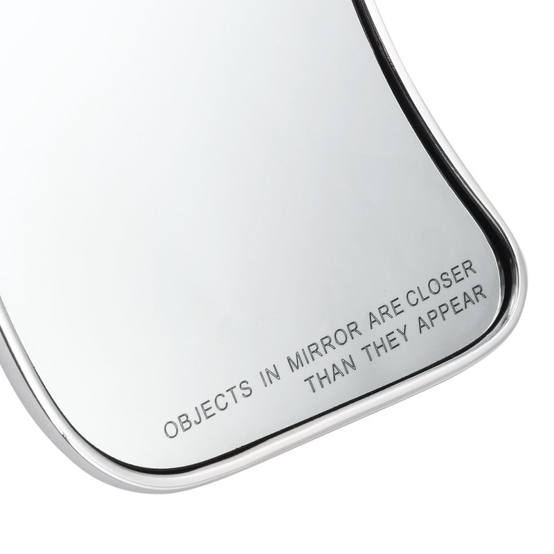TCT-MOTORPARTS Chrome Fairing Mount Rear View Mirror Fits for Harley