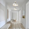Bwxcie Modern Semi Flush Mount Ceiling Light,Mid Century Hallway Ceiling