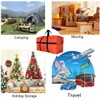 YiKitHom Extra Large Storage Duffle Bag for Travel, Black Oversized