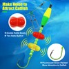 CWSDXM Catfish Float Rigs,Catfish Hooks,Circle Hooks for Catfish with Peg