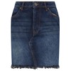 Urban Classics Women's Skirt, New Dark Blue Washed
