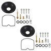 2-Pack Carburetor Carb Repair Kits Replacement for 1985-1990 Kawasaki 454