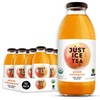 Just Ice Tea Organic Iced Tea, 16 Fl Oz Glass