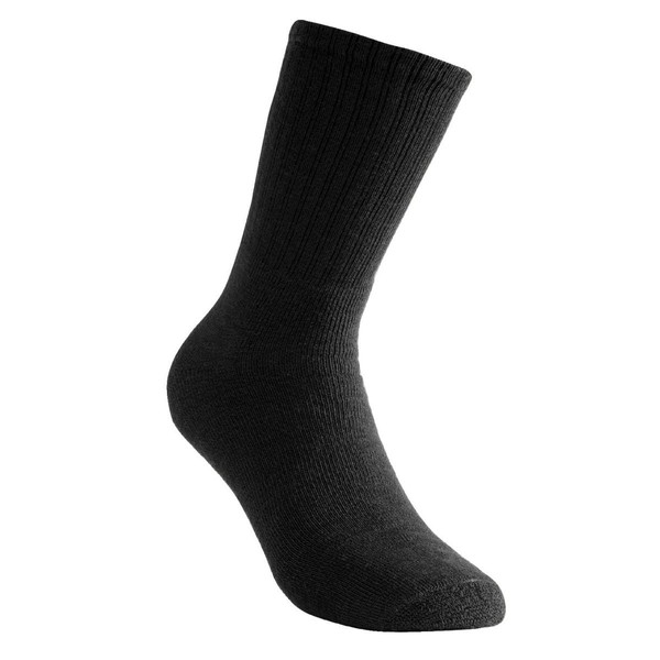 Woolpower Damen Herren Classic 200 Wollsocken, Farbe:schwarz, Größe:45-48