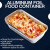 HiFEN® 6A Aluminium Foil Trays Food Containers & Lids 600ml
