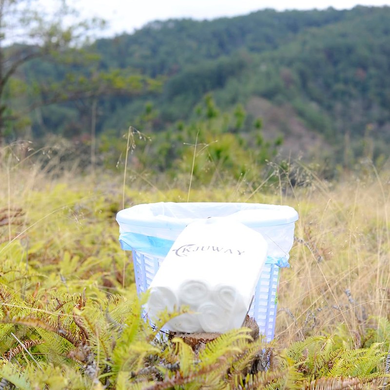 Small Trash Bags 3.5 Gallon, 100 Pcs Bathroom Garbage Bags,