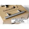ALPINE HARDWARE American Owned Solid Stainless Steel Euro Bar Cabinet