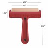 Speedball Pop-in Soft Rubber Brayer, 4" (6-Pack) – Roller Tool
