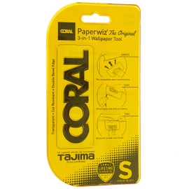 Coral 69500 Paperwiz 3-in-1 Wallpaper Tool, The Original , Yellow