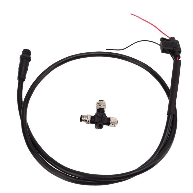 Backbone Cable with Tee Connector 3A Fuse 5Pin M12 Thread