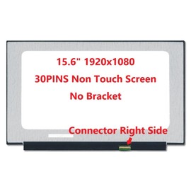 FULLCOM New LCD Replacement Screen 15.6 Inch N156HGA-EA3 FHD 1920x1080 30 Pin Matte for Laptop/Display/Screen/LCD Application