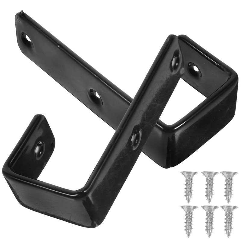 AOKWAWALIY 1 Set Rubberized Ladder Hooks Bunk Bed Stair Only