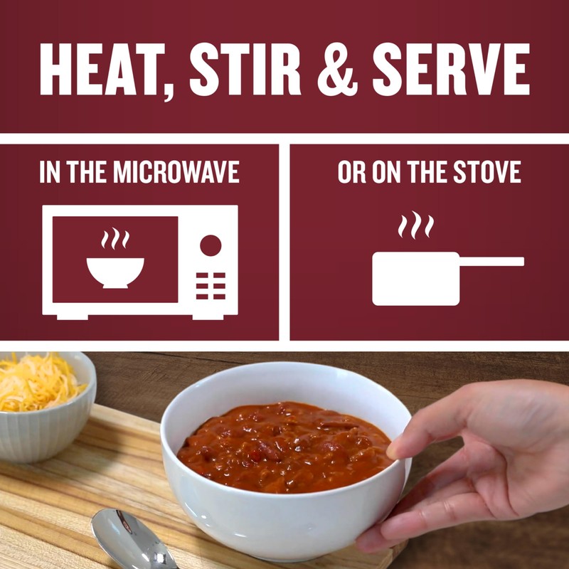 Campbell's Chunky Chili with Beans, 19 Ounce Can (Pack of