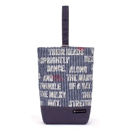 COLORFUL CANDY STYLE Shoe Case for Boys and Children, Footwear, Elementary School Entrance Goods, Nursery School, Letter N3249700