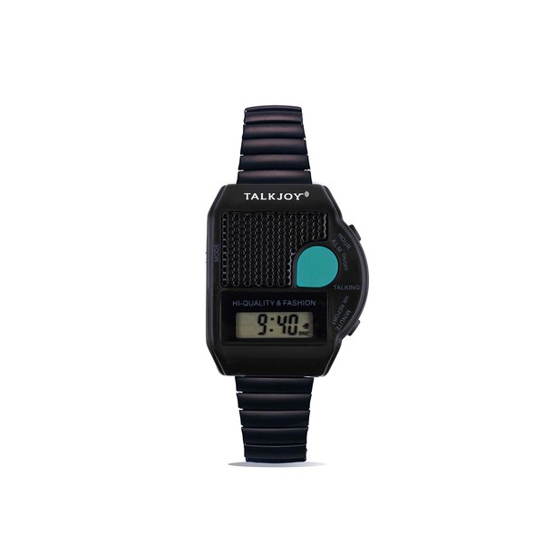 TalkJoy Professional Metal Strap Talking Watch Blind Clock Alarm Clock