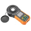 Akozon Luxómetro Digital PM6612, Medidor de Lux Pruebas Ambientales Iluminómetro