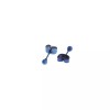 Unbranded Blue Stainless Steel Earrings - Ball Studs - 11mm