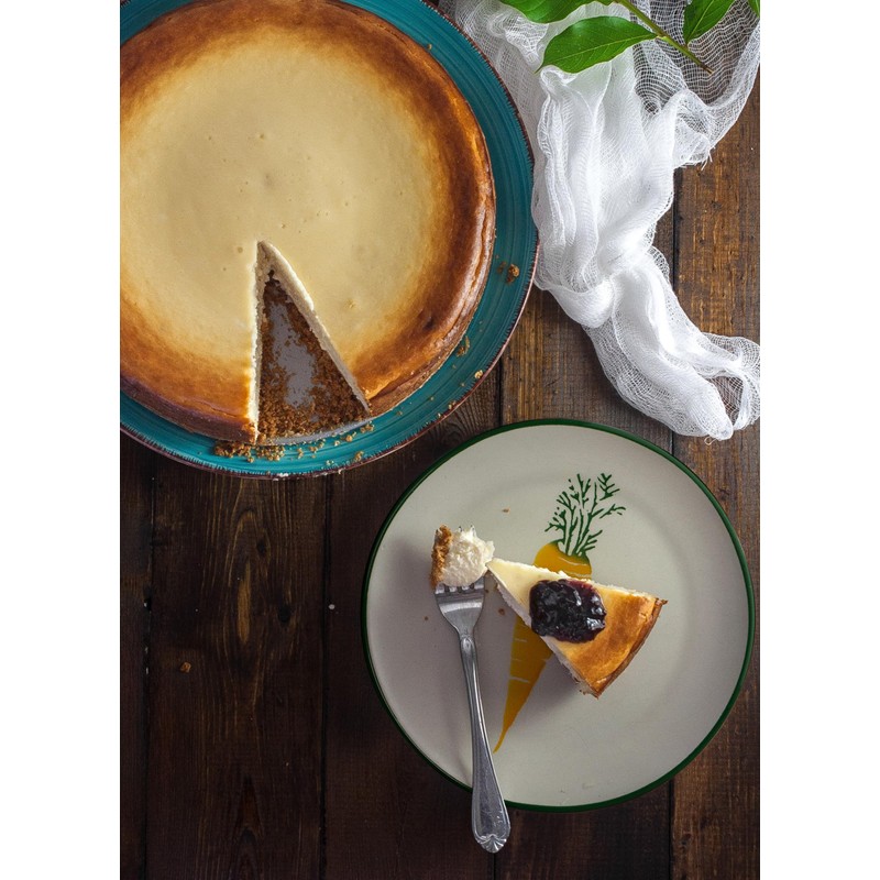 Lashuma Colourful Ceramic Plate, Small, Serving Plate Set for 4