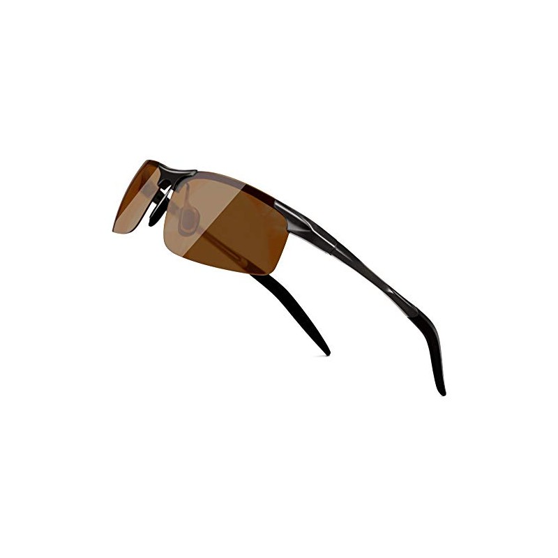 SUNGAIT Mens Polarized Sunglasses Driving Fishing Golf Metal Frame UV400