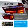 Silkwish Pack of 2 Rear LED Tail Light Board, Rear