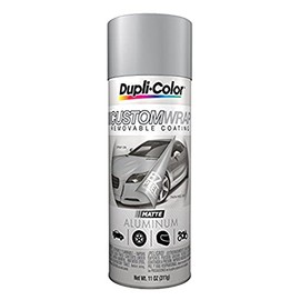 Dupli-Color ECWRC8310 Custom Wrap Removable Metallic Coating, Aluminum, 11 oz.
