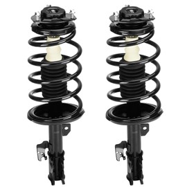 Front Strut Shock Assembly w/Coil Spring Compatible with Toyota Sienna FWD 2004-2006, Replace 172236 172237, 2PCS