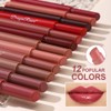 Hydrating Non-Sticky Lip Balm & Lipstick Set, 12 Shades, Lasting