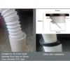 White Drainage Backflow Preventer Valve,Odor Proof Shower Floor Stopper One