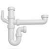 Hulthor Universal Double Bowl Sink Waste Kit - 1.5 &