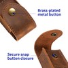 ROCKTOL Multitool Sheath, Premium Leather Snap Sheath for Belt, Multi-Tool