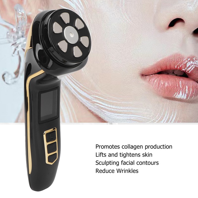 4 in 1 RF Ultrasound Facial Beauty Machine Rejuvenation Microcurrent