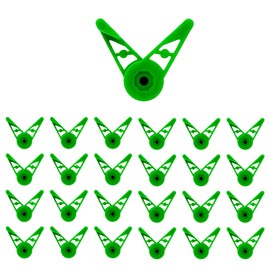 BLISSANY Plant Bender Set with 25 Clips - Plant Clips - Steer Shoots, Promote Growth - For Perfect Plant Growth - Suitable for Any Plant (Plant Bender 360 Degrees)