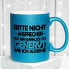 glitzertassen.de® | Bitte nicht ansprechen | Mug with Glitter |