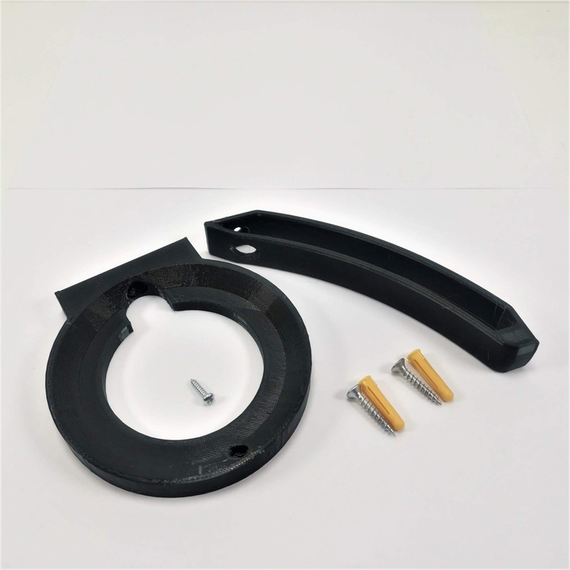 Nest Wifi Router Wall Mount Wall Bracket Stand Holder (Black)