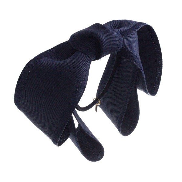 VINGTAINE H7158-NY, Volume, Ribbon, Hair Rubber, Basic Pony, Daily Office,