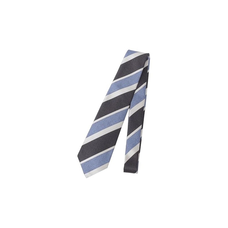 SHIPS 118232560 Men's Necktie, SUNAGO/REPP Wide Stripe Necktie, Light blue3