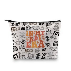 Registered Behavior Technician Gift Behavior Therapist Gift In My RBT Era Makeup Bag Gift for ABA BCBA Behavior Analyst (RBT Era Bag)
