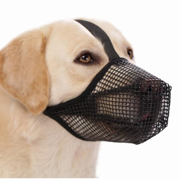 Mesh Dog Muzzle Suitable for Small and Medium-Sized Large Dogs,