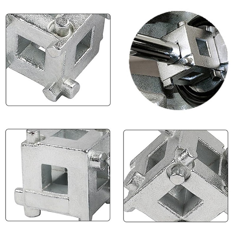 Brake Caliper Compression Tool, 3/8" Car Disc Brake Piston Tool,