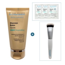 Dr. Schrammek Schrammek BB Cream Blemish Balm Cover Classic 30ml 1 piece + brush + 3 trial powders / 슈라멕 비비 비비크림 블레미쉬밤 커버 클래식 30ml 1개+브러쉬+체험분 3매