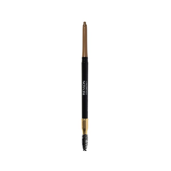 Revlon ColorStay Eyebrow Pencil with Spoolie Brush, Waterproof, Longwearing, Angled Tip Applicator for Perfect Brows, Blonde (205)