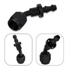 APIELE 4AN 45 Degree Aluminum Internal Thread Rotary Push in