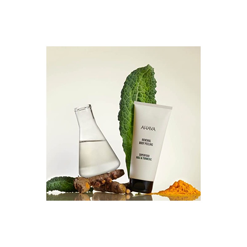 AHAVA Kale Turmeric with Dead Sea Minerals Anti Agining Body