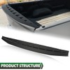 GRAND ORANGE Tailgate Rear Wing Spoiler Compatible with Chevy Silverado