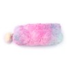 Luckious 1 PC Plush Rainbow Pencil Case for Girls -
